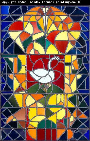 Theo van Doesburg Stained-glass Composition I.