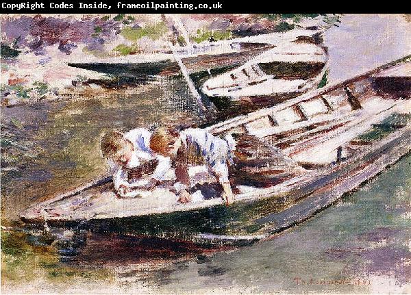 Theodore Robinson Two in a Boat