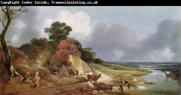 Thomas Gainsborough Landschaft mit dem Dorfe Cornard