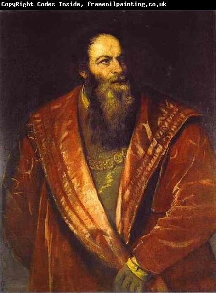 Titian Portrait of Pietro Aretino