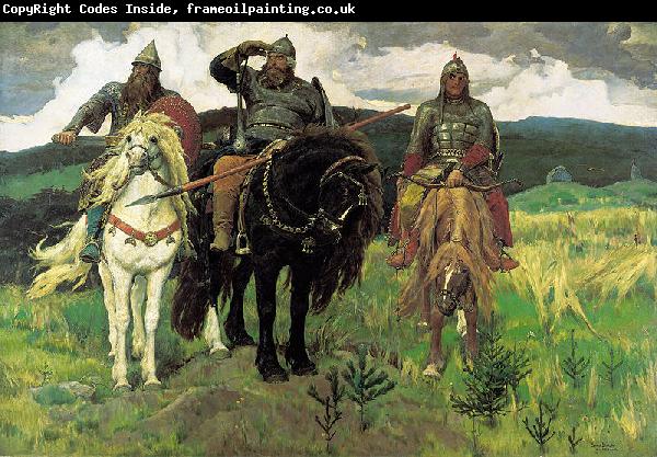 Viktor Vasnetsov Bogatyrs