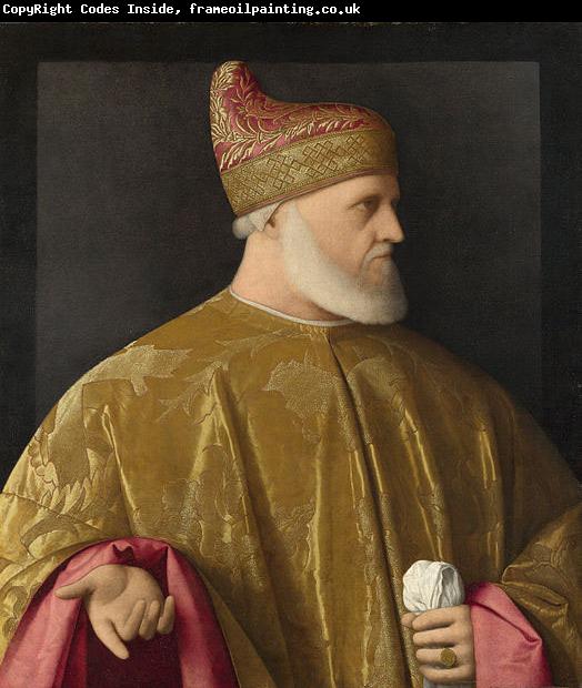 Vincenzo Catena Portrait of the Doge, Andrea Gritti