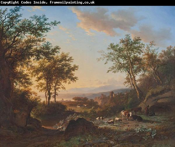 Willem Bodeman Italianate landscape