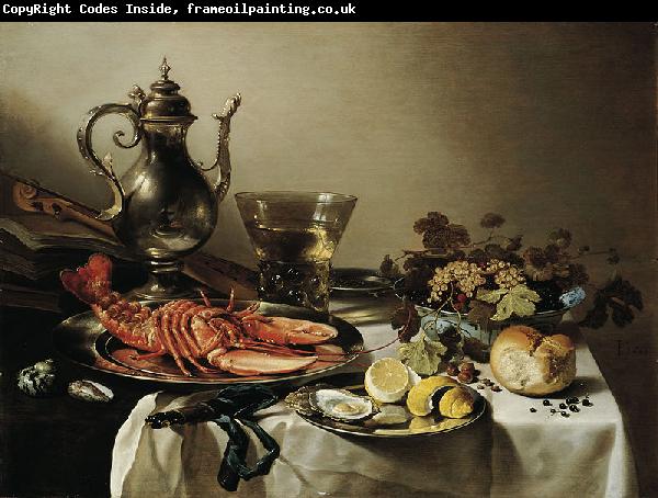 Willem Claesz. Heda Tafel mit Hummer