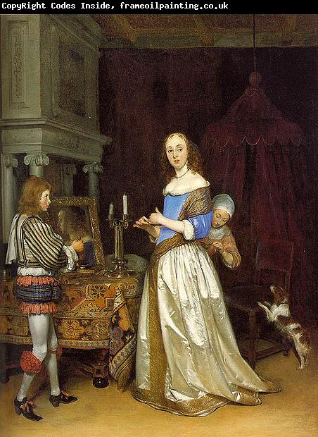 Adriaan de Lelie Lady at her Toilette