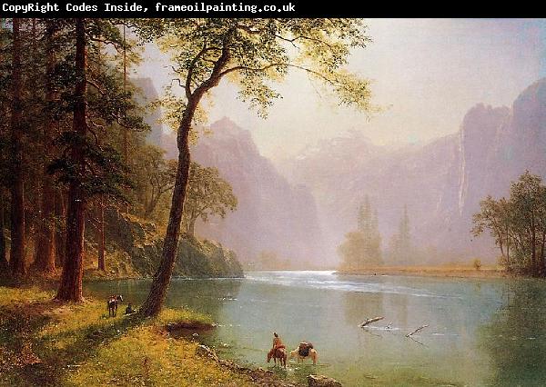 Albert Bierstadt The Kern River Valley, a montane canyon in the Sierra Nevada, California