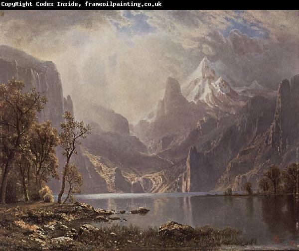 Albert Bierstadt In the Sierras