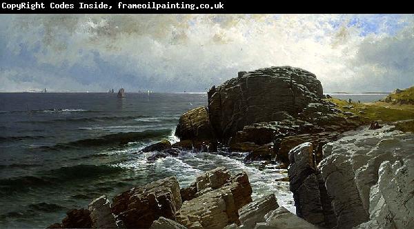 Alfred Thompson Bricher Castle Rock, Marblehead