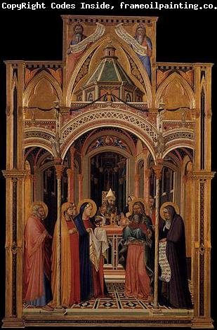 Ambrogio Lorenzetti Presentation at the Temple