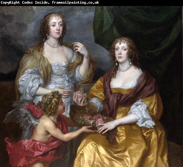 Anthony Van Dyck Lady Elizabeth Thimbelby and her Sister