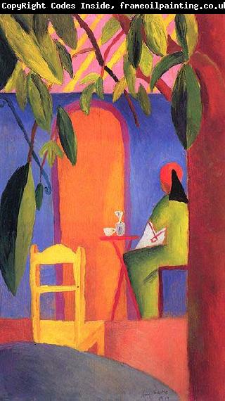 August Macke Turkisches Cafe (II)