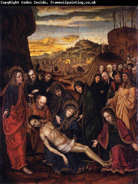 BORGOGNONE, Ambrogio Lamentation of Christ