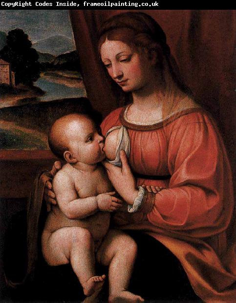 Bernadino Luini Nursing Madonna