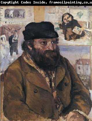 Camille Pissarro Portrait Paul Cezanne