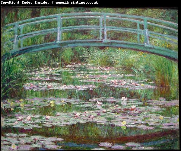 Claude Monet The Japanese Footbridge