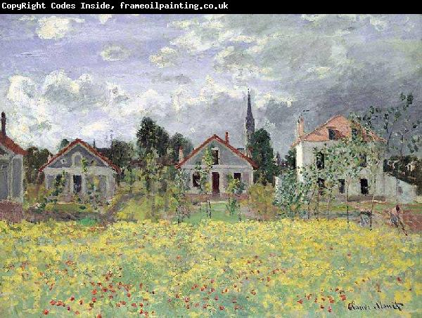 Claude Monet Maisons dArgenteuil