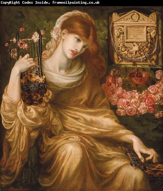 Dante Gabriel Rossetti La viuda romana