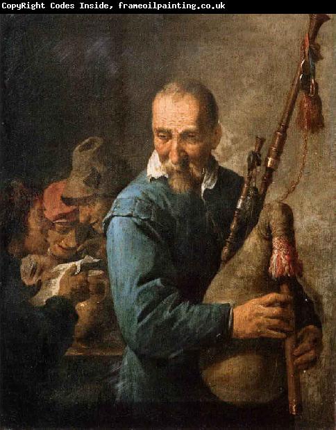 David Teniers the Younger The Musette Player