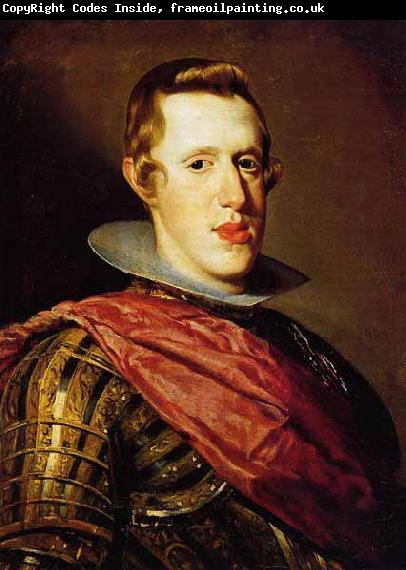 Diego Velazquez Portrait of Philip IV in Armour