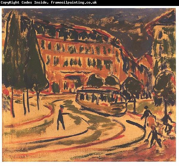 Ernst Ludwig Kirchner Tramway in Dresden