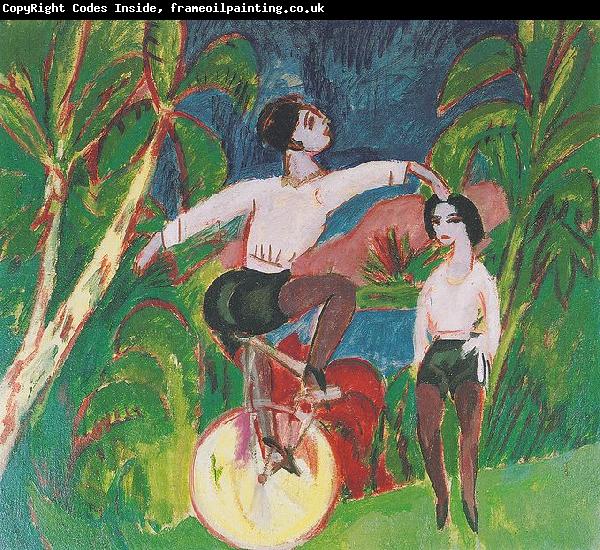 Ernst Ludwig Kirchner Der Einradfahrer