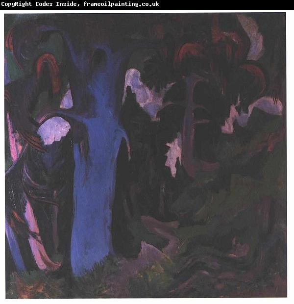 Ernst Ludwig Kirchner The blue tree