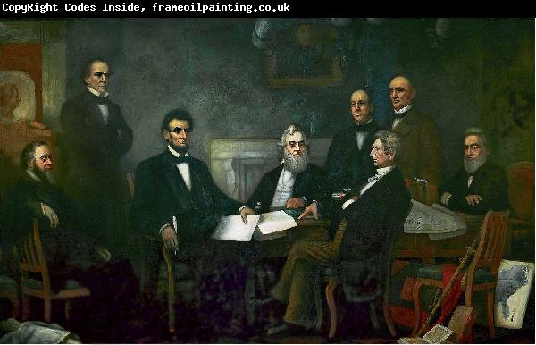 Francis B. Carpenter First Reading of the Emancipation Proclamation of President Lincoln