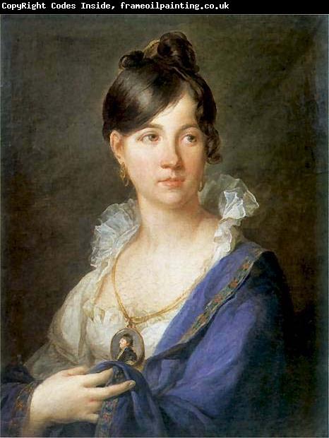 Franciszek Ksawery Lampi Portrait of Maria Magnuszewska nee Borakowska.
