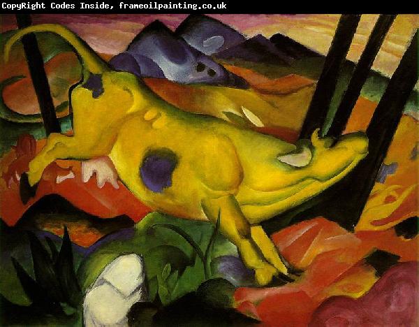 Franz Marc The Yellow Cow