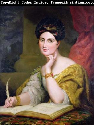 George Hayter The Hon. Mrs. Caroline Norton, society beauty and author, 1832