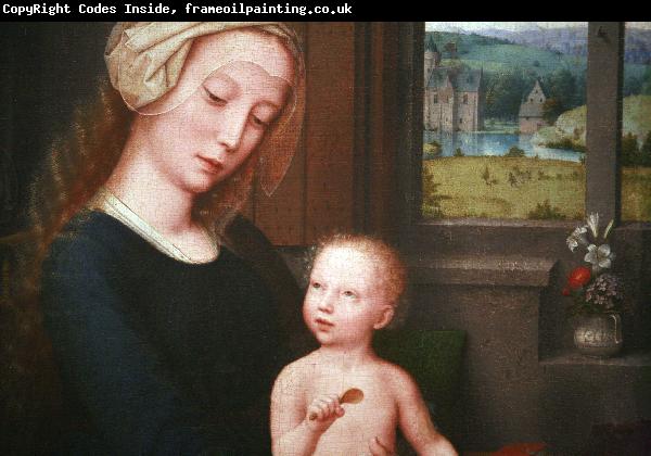 Gerard David Virgin and Child with the Milk Soup