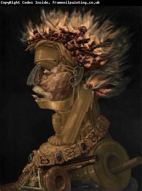 Giuseppe Arcimboldo Fire