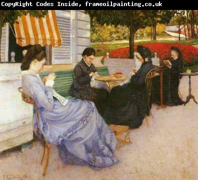 Gustave Caillebotte Portraits a la campagne