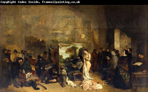 Gustave Courbet The Artists Studio