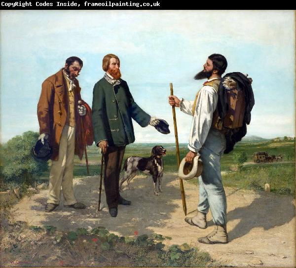 Gustave Courbet La rencontre