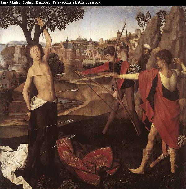 Hans Memling The Martyrdom of St Sebastian