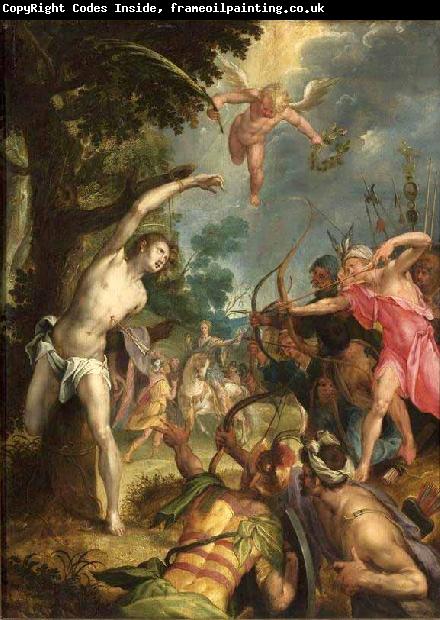 Hans von Aachen Martyrdom of Saint Sebastian