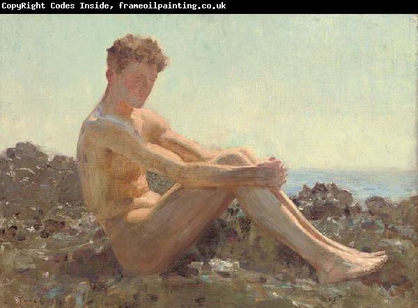 Henry Scott Tuke The Sun-bather