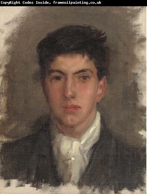 Henry Scott Tuke Portrait of Johnny Jackett