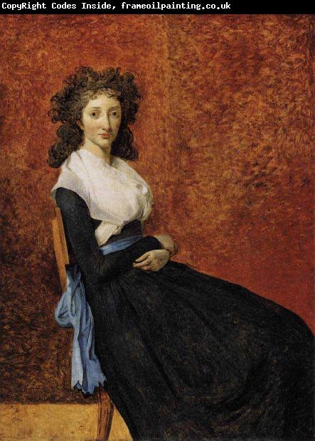 Jacques-Louis David Portrait of Madame Marie Louise Trudaine