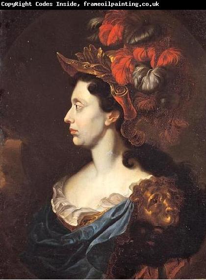 Jan Frans van Douven Anna Maria Luisa de' Medici in profile