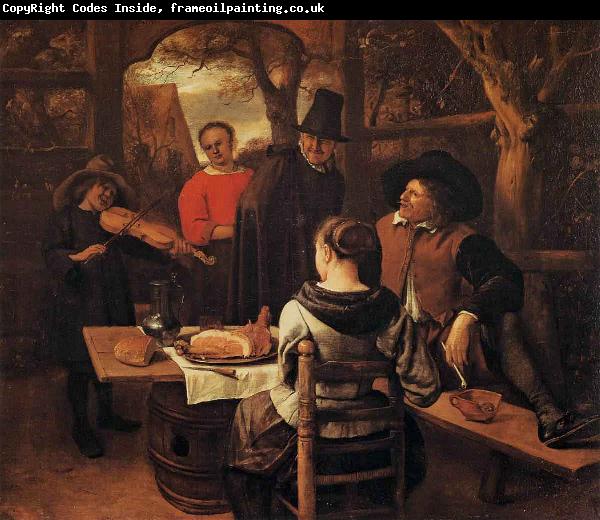 Jan Steen The Meal