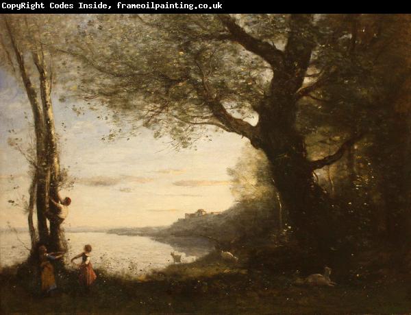Jean-Baptiste-Camille Corot The Little Bird Nesters