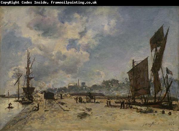 Johan Barthold Jongkind Quai a Honfleur