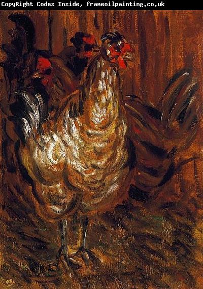 Jozsef Rippl-Ronai Cock and Hens