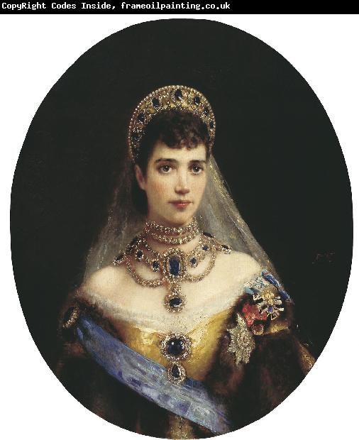 Konstantin Makovsky Portrait of Maria Fyodorovna