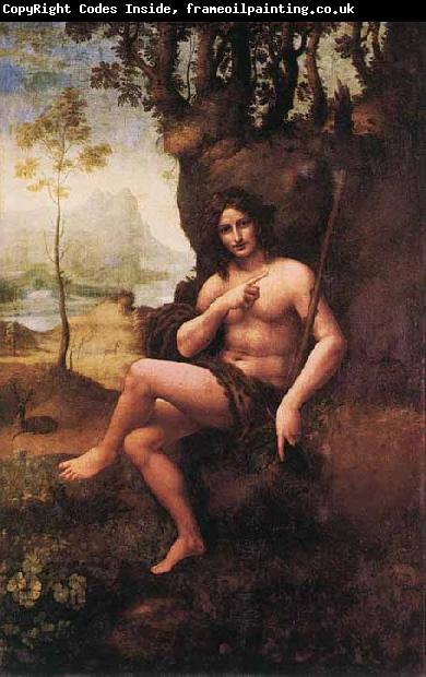 Leonardo  Da Vinci Bacchus