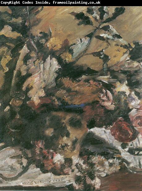 Lovis Corinth Totenkopf mit Eichenlaub