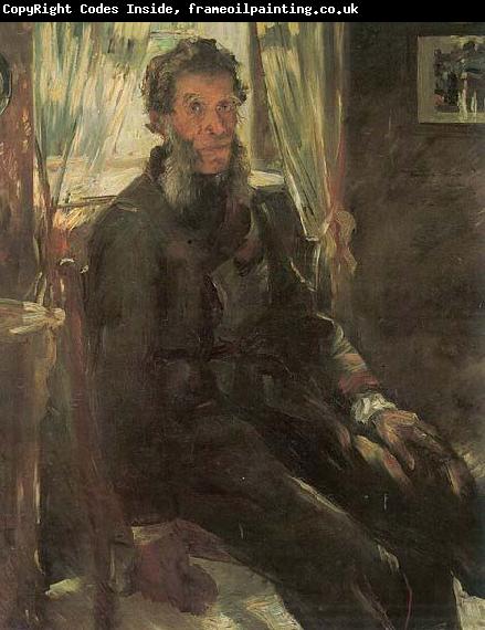 Lovis Corinth Portrat des Ohm Friedrich Corinth