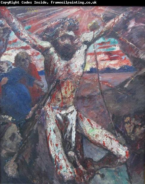 Lovis Corinth Der rote Christus